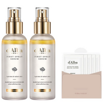달바 화이트 트러플 퍼스트 스프레이 세럼 100ml 2개 + 약산성 젤 클렌저 15ml 4세트, 상세페이지 참조