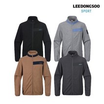 이동수골프 이동수 골프웨어 남성 간절기 데일리 베이직 플리스점퍼