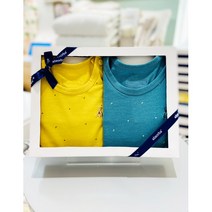 압소바TQ P 로빈보온내의 쌍둥이세트 AWD-103PA 압소바 임신 출산 백일 돌 축하 선물 세트