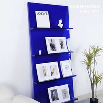 아크릴 매거진랙 잡지진열 책전시 카다로그 거치대, J (60Lx13Wx186H)