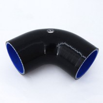 자동차냉각장치 90도 각 종류의 사양 실리콘 호스 스트레이트 조이너 커플 링 51mm 57mm 63mm 70mm 76mm, 11 51mm Black