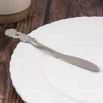 빈티지 테이블 로즈 버터나이프 소 1개, 본상품