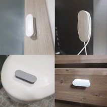 붙이는 가구 싱크대 샷시 서랍 유리 창문 장농 신발장 장롱 냉장고 수납장 접착식 손잡이, 화이트 1개