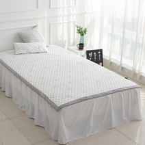 (주)이솔홈 이솔홈 고미 3중직 냉감패드 침대패드 SS