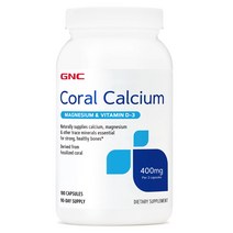 GNC 코랄 칼슘 180캡슐, 단품