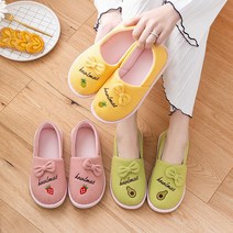 귀여운 과일 실내 겨울 쿠션 두꺼운 덧신 실내화 슬리퍼 푹신한 임산부 산후조리원 보육교사 어린이집 유치원 교사 고무바닥 덧신슬리퍼, 파인애플