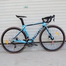 로드자전거 트위터 전체 탄소 섬유 더블 디스크 브레이크 700C 도로 자전거 22 속도 105/R7000 시프트 시스, 01 파란_04 52cm_01 22