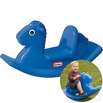 아기 흔들말 블루 유아 흔들 목마 15개월 아기 놀이 14개월 아기 장난감