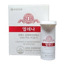 4개월분 유한양행 엘레나 여성 유산균, 90캡슐, 5.1g