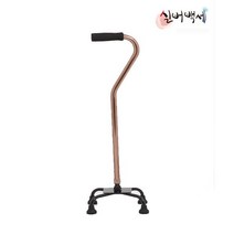 실버백세 사발지팡이 어르신 환자 고령자용 튼튼한지팡이 선물용 DH-102