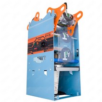 밴드 실링기 실러 WY802F 전기 수동 컵 실링 기계 300 ~ 500 컵/시간 9/9.5cm 직경 17cm 높이 실러 220V 11, 02 미국 플매트 카펫 러그_02 110V, 02 WY802F-Blue