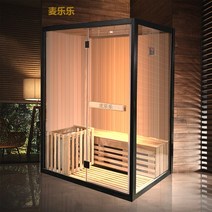 홈 사우나 스팀 룸 상업용 빌라 핀란드 사우나 룸 헴록 삼나무 나무 건조 스팀 룸 사용자 정의, 1200x1070x2000 삼나무