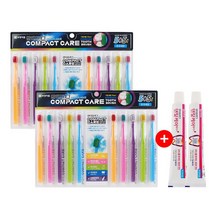 부광 (2개)부광약품 안티프라그 콤팩트케어 칫솔(초극세모) 10P+치약2P, 02.콤팩트케어 칫솔(초극세모) 10P