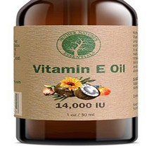 Vitamin E Oil 100% Pure Natural 14000IU (d-Alpha tocopherol)+Jojoba Oil+Vitamin C+Coconut Oil. Uniq, 1