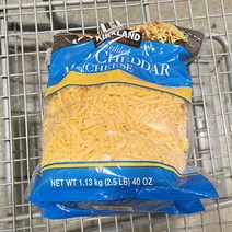 KIRKLAND SIGNATURE 쉬레드 마일드 체다 1.13kg x 2, 종이박스포장