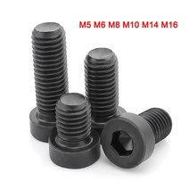 12.9 등급 검은 색 얇은 짧은 프로파일 헤드 알렌 볼트 낮은 머리 육각 소켓 캡 나사 DIN7984 M5 M6 M8 M10, 26 M10x40(1pcs)