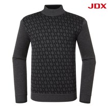 JDX 남성골프웨어 겨울 니트 보아 반 하이넥 풀오버 X2SPT4343MG