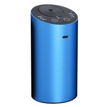 에센셜 오일 디퓨저 자동차 공기 청정기 아로마 워터리스 usb 자동 아로마 테라피 nebulizer 충전식 홈 요가, 푸른