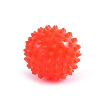 내구성 pvc 스파이크 마사지 볼 트리거 포인트 스포츠 피트니스 손 발 통증 완화 공, 7cm-오렌지