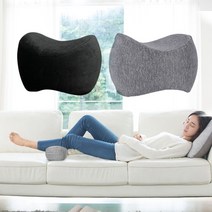 다리 사이 베개 무릎 받침 경추베개 받침대 낮잠 쿠션, 쿠팡 그레이