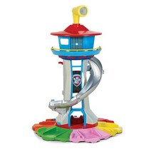 Paw Patrol Canine Lookout Tower 미션 크루저 Dog Pat Patrouille 강아지 차량 자동차 생일 선물 장난감 어린이, 1 tower no dog