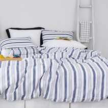 몰디브블루 린넨베딩 Q