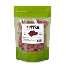 건조대추 대추열매 말린대추 건대추 대추차 대추간식 햇대추 대추효능 붉은열매 식이섬유 비타민 영양가득 약대추 말린대추효능 대추말린거 500g, 1box, 500gx3봉