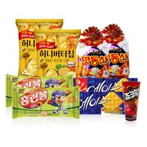 까까나라 환상의 짝꿍 오리온 과자 세트 20p, 까까나라 해태 5대 천왕 과자세