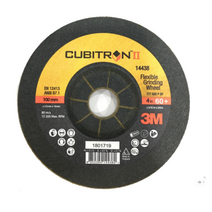 3M 황금돌 큐비트론2 연마석 옵셋트 그라인더날 4인치 36방 60방 80방, #36