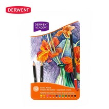 더웬트 아카데미 유성 색연필 틴케이스