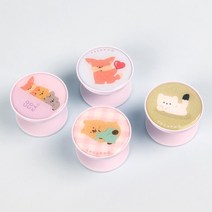 코코카 반짝반짝 2개세트 코코카톡 4탄 휴대폰 스마트톡 거치대, A. Purple + D. Yellow