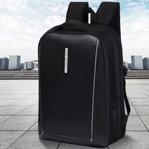 포니샵 남자 성인 직장인 노트북 가죽백팩 비즈니스 백 여행 가벼운 캐리어결합 가방 USB 충전 백팩