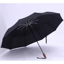 대형 자동 골프 우산 장우산 정품 브랜드 접이식 비 1.2 미터 비즈니스 남성 방풍 파라솔 다크 블루와 블랙 3 접기 전자동 큰 실목 손잡이 더블 가정 매우 크다 바람을 막다 비를