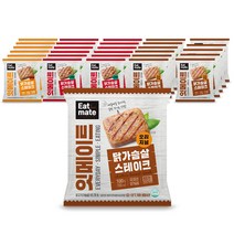 [랭킹닭컴] 잇메이트 닭가슴살 스테이크 혼합구성, 30팩, 100g
