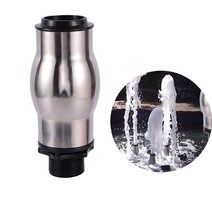 분수노즐 수나사 버블링 물기둥 연못 풍경 장식용, 기본선택