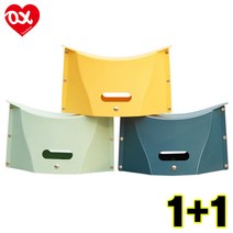 러브옥스1+1 미니 스툴 접이식의자, 1+1 이디스_그린