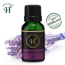 행복숲-천연 아로마오일 15ml/티트리/라벤더/라임, 15_천연 라벤더(15ml)