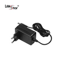 [LANStar] 아답터 100~240V / 12V 2A [내경2.1mm/외경5.5mm] LS-DC-12V-2A 전원 코드 일체형 [비닐포장] *랜스타 선택기/분배기/멀티비젼 전용