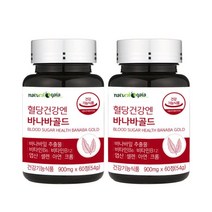 혈당건강엔 바나바골드 / 내츄럴가이아, 60정, 2개