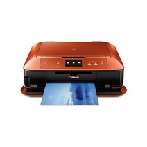 캐논 Canon 스캐너 및 복사기가 있는 MG7520 무선 컬러 클라우드 프린터: 모바일 스마트폰 태블릿 프린터 AirPrint(TM) 호환 Burnt 오렌지