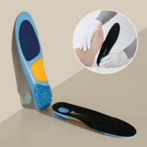[1+1] 올풋케어 프리미엄 기능성 벌집 실리콘 깔창 아치 요족 족저근막 교정 평발 깔창