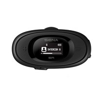 세나Sena 5R LITE 양방향 HD 오토바이 블루투스 인터콤 헤드셋 블랙, Single Pack, 5R (HD Speakers)