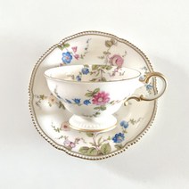 캐슬턴 써니베일 빈티지찻잔 앤틱커피잔 수입명품찻잔, 1개