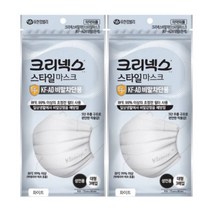 크리넥스 스타일마스크 KF-AD 비말차단용 대형3입x2, 2팩, 3매