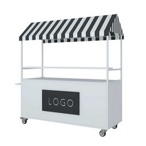 판촉 테이블부스 매대 행사 푸드트럭 플리마켓 가판대, 레드130x60x200