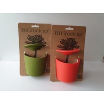 실리콘화분 / 미니화분 / 다용도 / bigrootcup, 레드