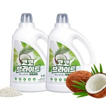 코코브라이트 천연 코코넛 액체세제 3.2L X 2개4개, 3.2L X 2개
