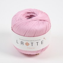 [앵콜스] (10+1) 라떼 LATTE 여름 코바늘 모자 가방 뜨개실, 11 페일연핑크(낱개)