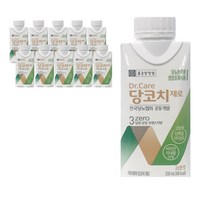 종근당건강 닥터케어 당코치 제로 당뇨환자 영양식 200ml 10개 GT, 0.2l