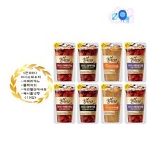 당장사자몰 (롯데)칸타타 아이스파우치 스위트아메리카노10입/블랙10입/헤일즐넛10입/카라멜마키아토10입, 아메리카노10입
